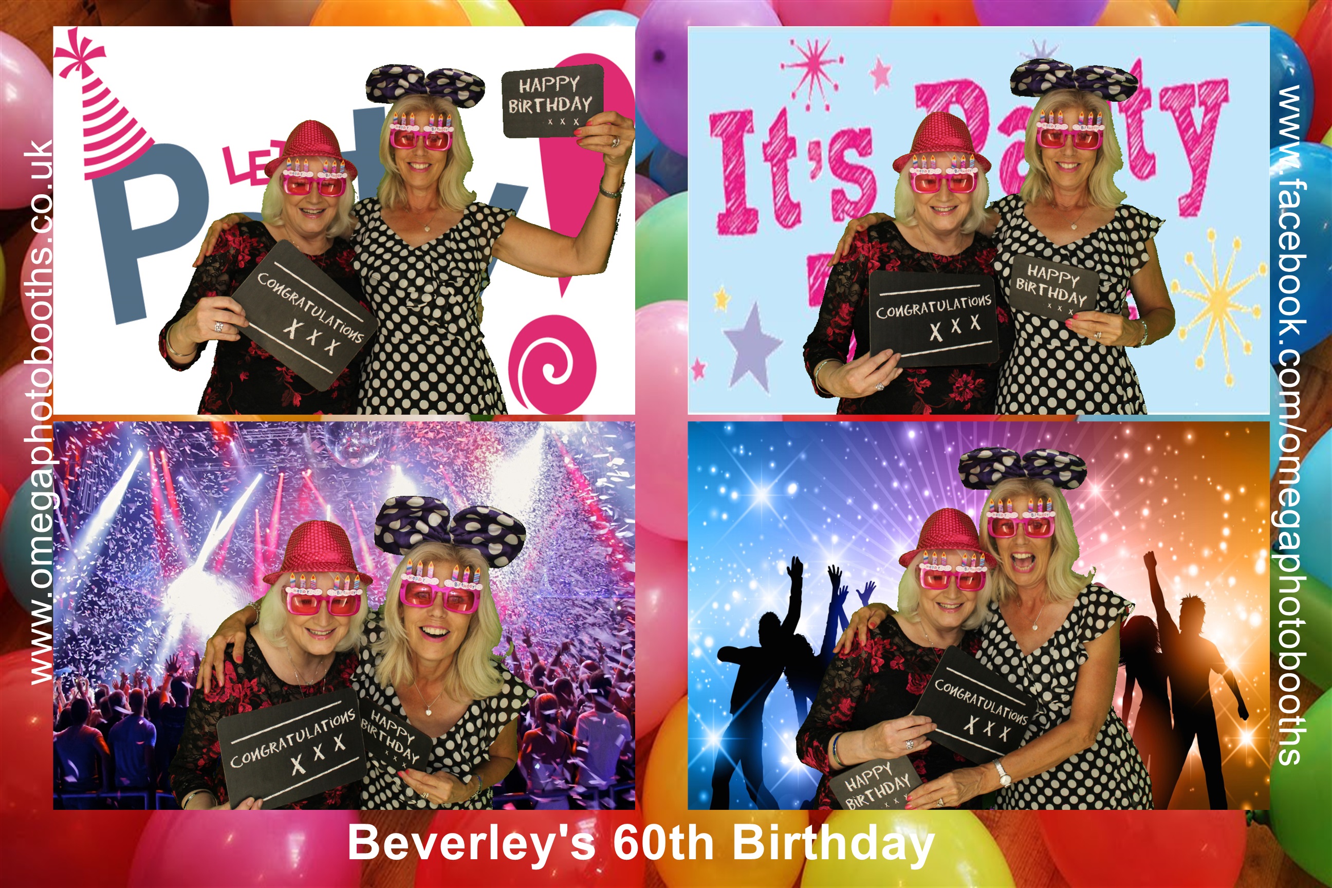 Beverley's 60th Birthday | View more photos from the event at gallery.omegaphotobooths.co.uk/u/Omega-Photobooths/Beverleys-60th-Birthday